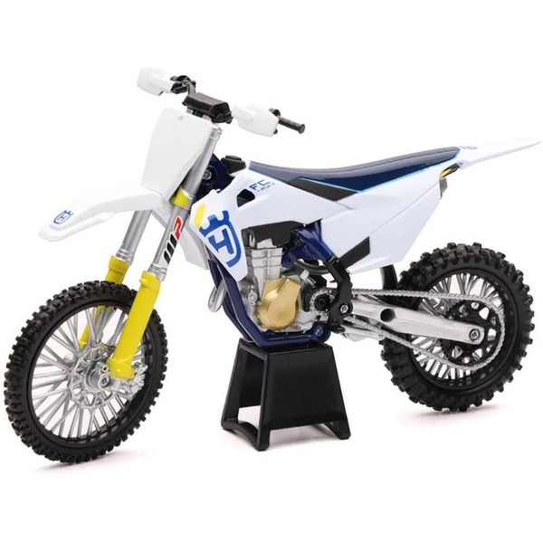 New-Ray - 58153-1:12 Scale Toy FC450 Motocross Bike, Blue (FJCNR58153)