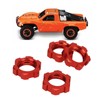 4pcs 12mm to 17mm Wheel Hex Adapter Professional Aluminum Alloy