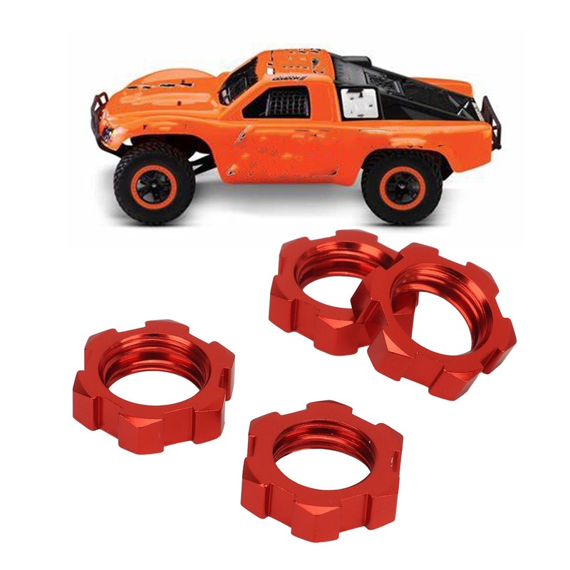 4pcs 12mm to 17mm Wheel Hex Adapter Professional Aluminum Alloy