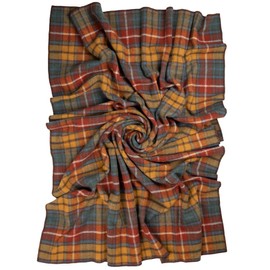 Prince of Scots Highland Tweeds Big Throw (Antique Buchanan)