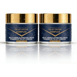 Tri-lift Peptide Complex Cream,Neck Firming Moisturizer-50g/1.76oz (2 Pcs)