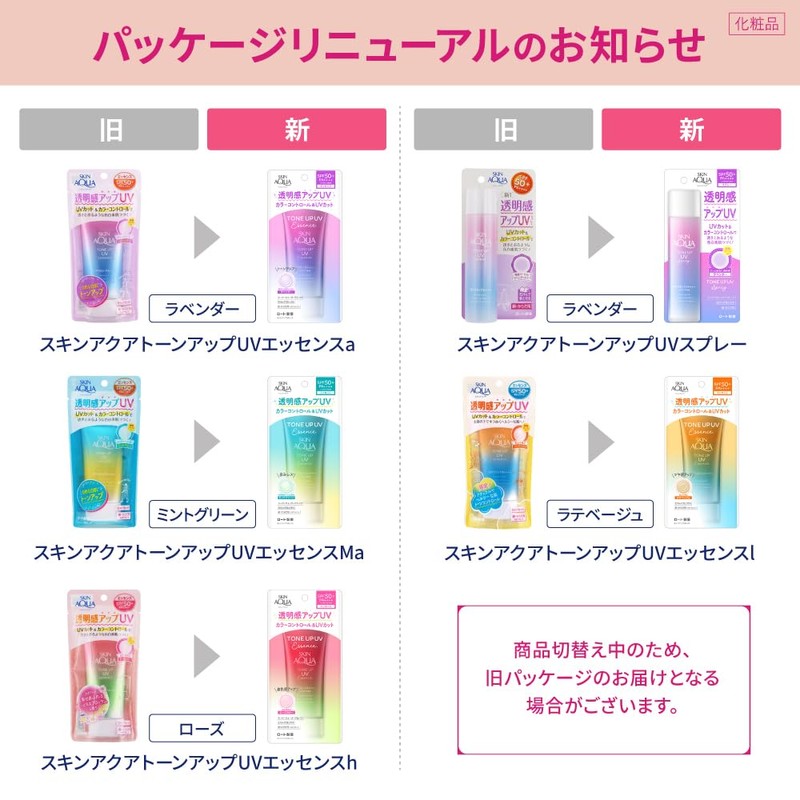 SKIN AQUA Rohto Skin Aqua Tone Up UV Essence SPF50+