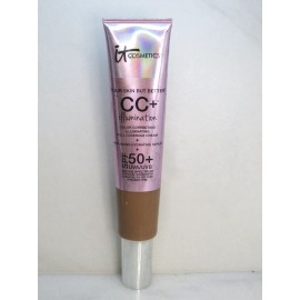 IT COSMETICS CC+ ILLUMINATION COLOR CORRECTING +  SERUM SPF 50 RICH 2.53 OZ NWOB