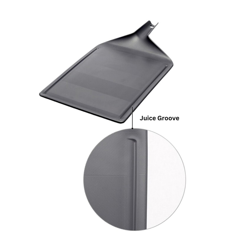 Kitchen 16" Long Non Slip Cutting Board with Easy Grip