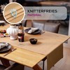 Elegant Tablecloth with Natural Linen Look, Lina Tablecloth and Table