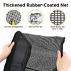 SANLIKE Floating Fishing Basket Collapsible Fishing Net Cage, Rubber Coated