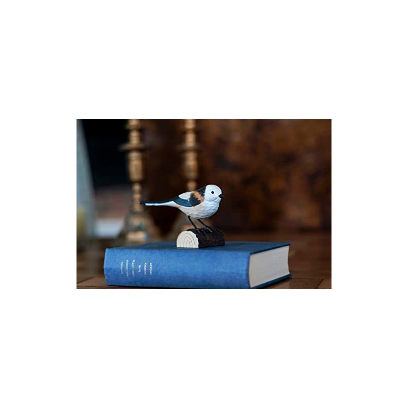 WILDLIFEGARDEN Wildlife Garden WG420 DecoBird Tail Tit - Hand Carved