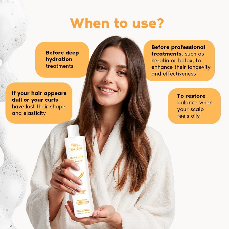 I Belli Capelli Ravenna B-tox Hair Smoothing Treatment with Deep