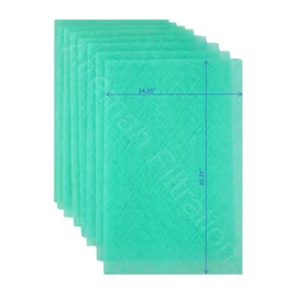 Electronic AC Furnace Air Filter Replacement Pads Year Supply - 4 Changes (16x25x1)