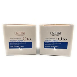Anti-Wrinkle Q10 Night Face Cream Moisturizer with Retinol Complex and Coenzyme Q10 1.7oz/48g – (Pack of 2)