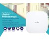 [New Upgraded] VIEWISE Outdoor Wireless WiFi Bridge, Point to Point