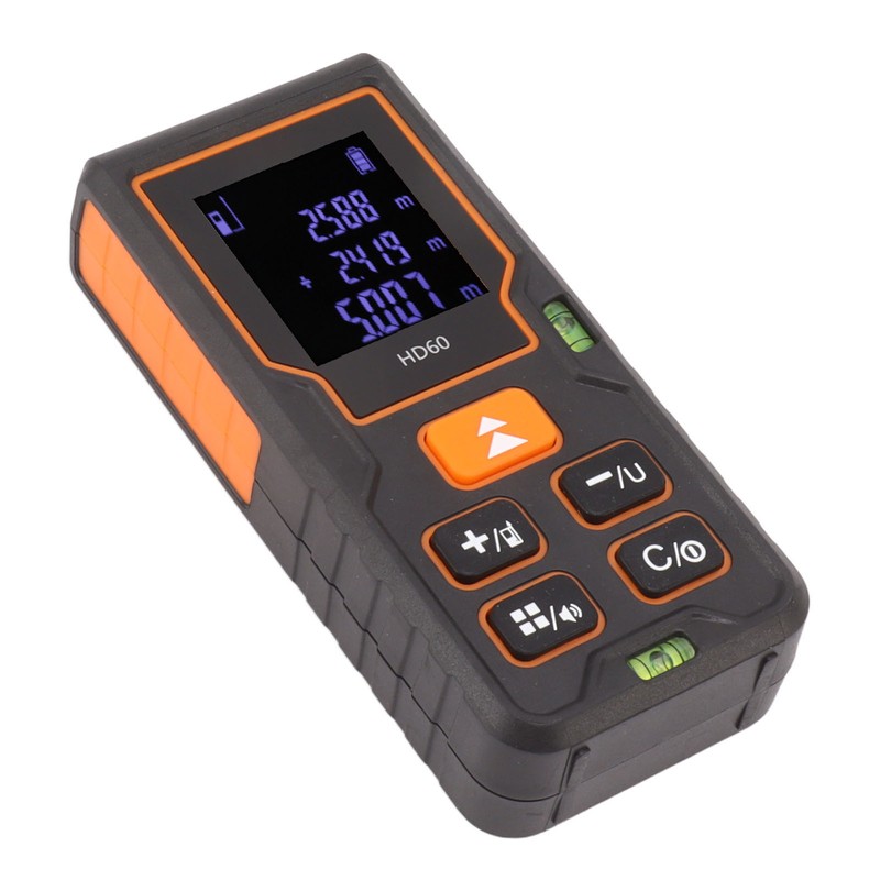 Laser Distance Meter High Accuracy Portable Handheld Rangefinder for Engineering