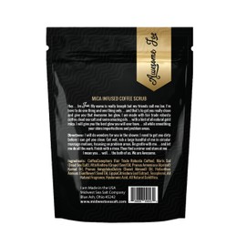 Awesome Joe - All Natural Mica Infused Coffee Scrub - 8oz