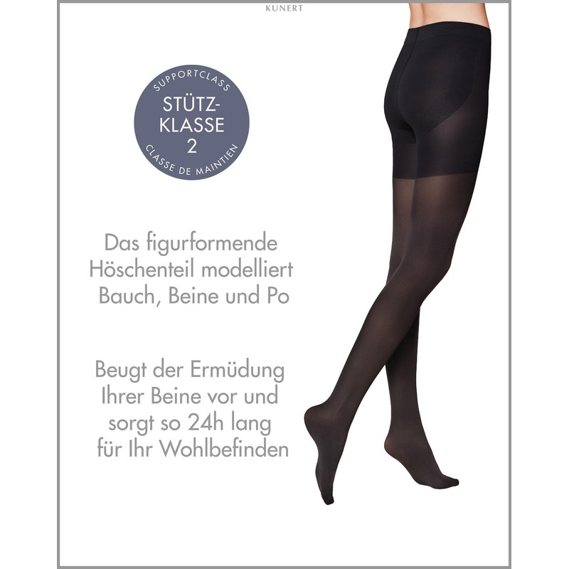 KUNERT Women's Tights Forming Effect 40 Support Class II Medium