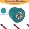 Sanding Roller Brush, Nylon Brush, Sanding Sleeves for Sanding Roller