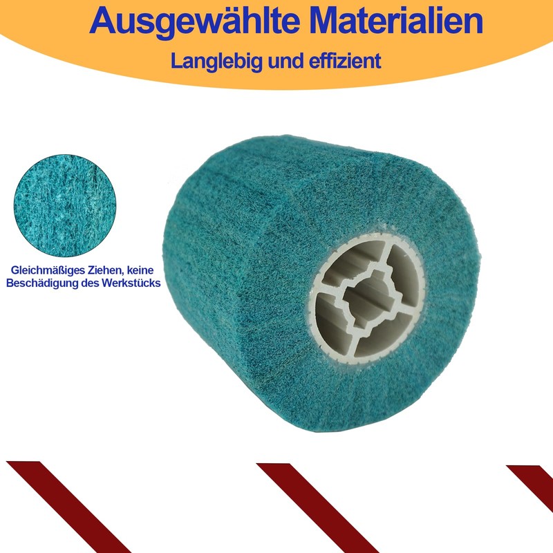 Sanding Roller Brush, Nylon Brush, Sanding Sleeves for Sanding Roller