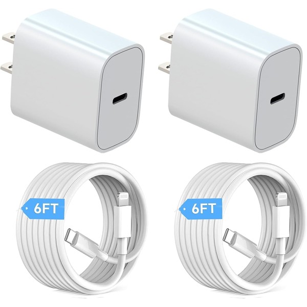 Gqohrt iPhone 14 Charger Fast Charging, 20W USB C Wall