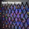 Solar Rope String Lights Waterproof Low Voltage LED Light Beads