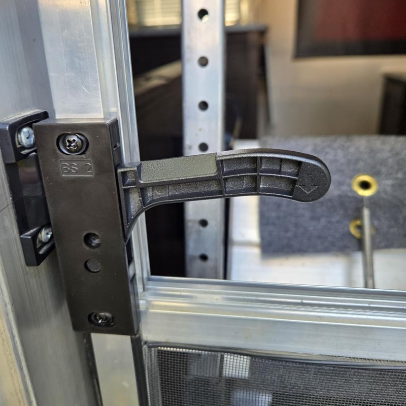 WanDwel Metal RV Screen Door Latch Right Hand Handle Replacement