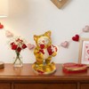 Blue Sky Clayworks Ceramic I Love You Meowy Cat Figure