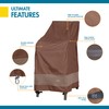Duck Covers Ultimate Waterproof 28 Inch Stackable Patio Chair Cover,