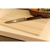 umezawa Domestic East Dark Japanese Cypress thin cutting board, approx.