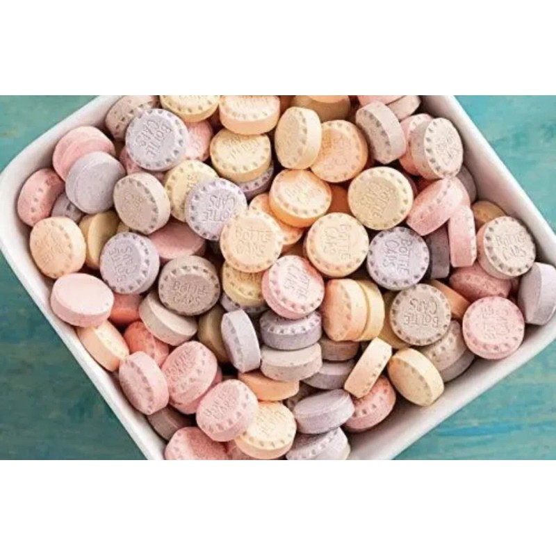 Bottle Caps, The Soda Pop Candy Cherry Grape Root Beer