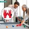 YiiHHooN Billiards Glove, 4 Pcs 3 Fingers Pool Gloves Left