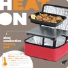 HOTLOGIC Mini Heated Lunch Box - Portable Electric Food Warmer