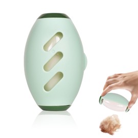 Reusable Gel Lint Roller, Pet Hair Remover, Gel Lint Roller Ball, Mini Travel Size Lint Roller for Clothes, Extra Sticky Lint Roller, for Clothes, Travel, Home (Green)