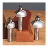 Infinity Cutting Tools 3-Pc. Cove Router Bit Set| Carbide Tip