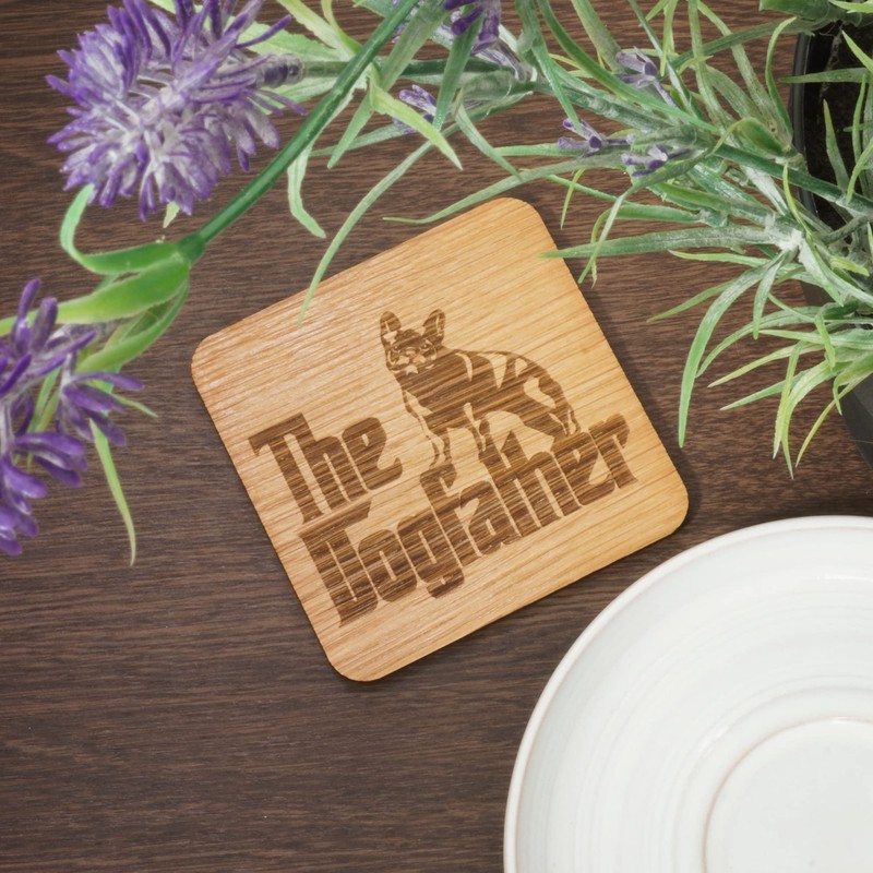SHG at Home Dog Dad Coasters