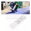 +Mu Goniometro Regla Medicion De 360 Angulos Flexible