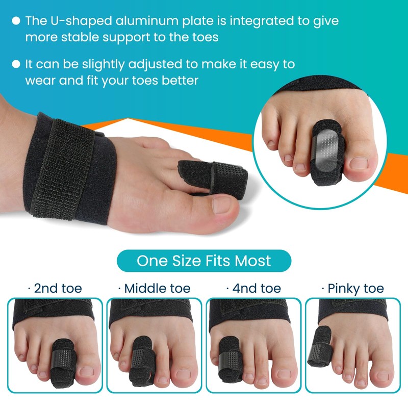 Hammer Toe Straightener Corrector for Women & Men - Toe