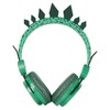 Mipcase Rhinestone Dinosaur Headphones for Headset with Mic Safe Volume