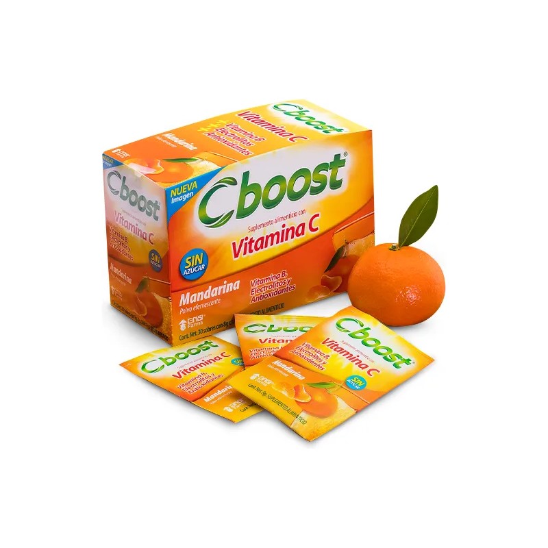 Suplemento Alimenticio Vitamina Mandarina Boost
