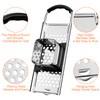 WinGluge Spätzle Slicer, Stainless Steel, Spaetzle Press with Dough Sledge,
