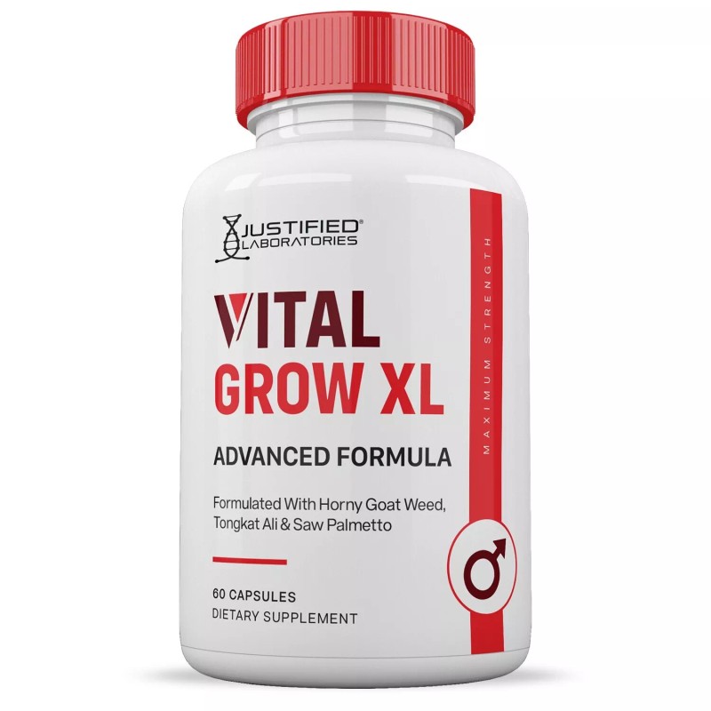 Justified Laboratories VItal Grow XL for Men Advanced Formula 1484MG