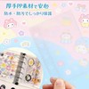 Cymidreke Sealing Notebook, Plastan, Transparent, Size, Mini Binder, 20 Refills,