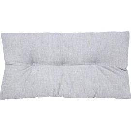 Klear Vu The Gripper Omega Non-Slip Tufted Bench Cushion for Indoor Furniture, Entryway Storage, Bay Window, Corner Nook or Piano Seat, 27 Inches, 04 Gray