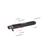 1300℃ Precision Mini Butane Torch - Dual Flame Refillable Windproof