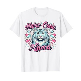 Maine Coon Cat Breed Pet - Maine Coon Mama T-Shirt