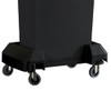 Heavy-Duty Dolly for 16/23 Gallon Slim Trash Can – 4-Wheel