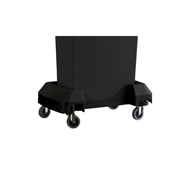 Heavy-Duty Dolly for 16/23 Gallon Slim Trash Can – 4-Wheel