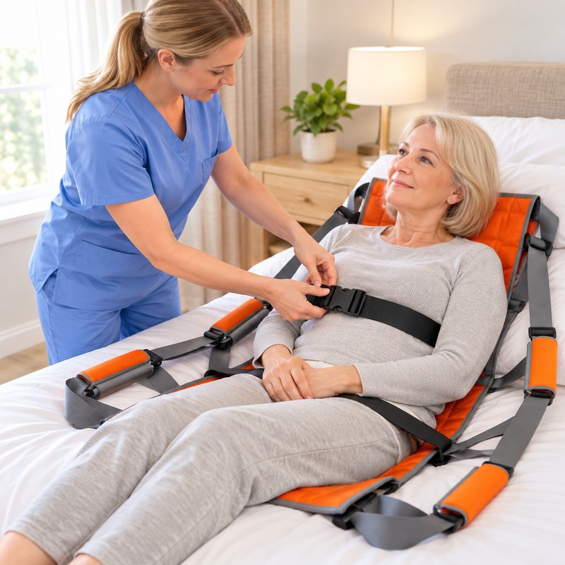 Patient Transfer Chair for Assisted Mobility – Foldable Carrying Seat