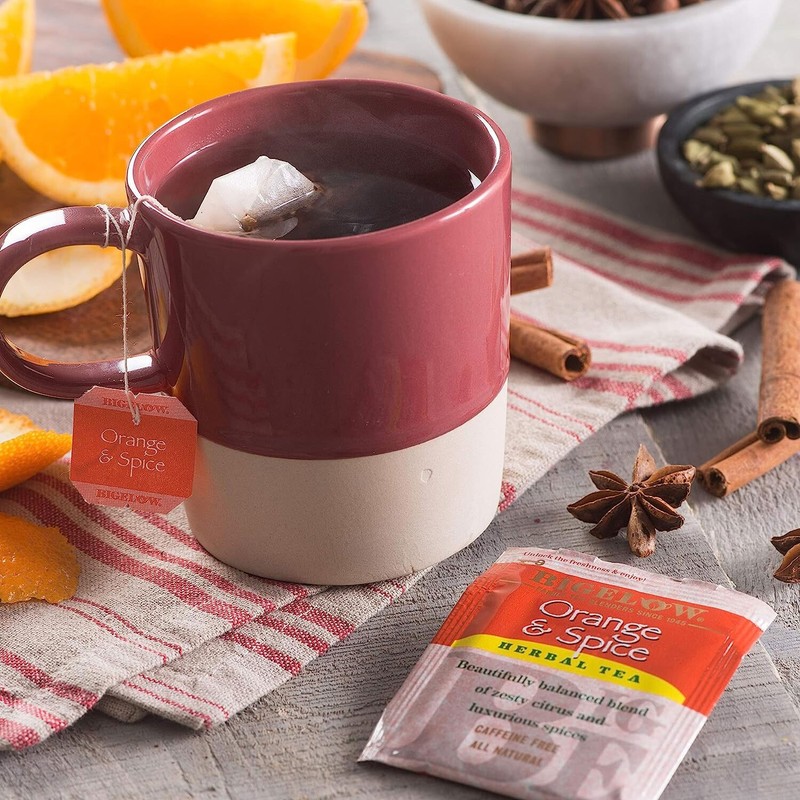 Bigelow Orange & Spice Herbal Tea - 20 tea bags
