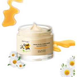 Crema Facial Humectante Orgánica con Miel Royal Jelly Sensación de Extra Humectación