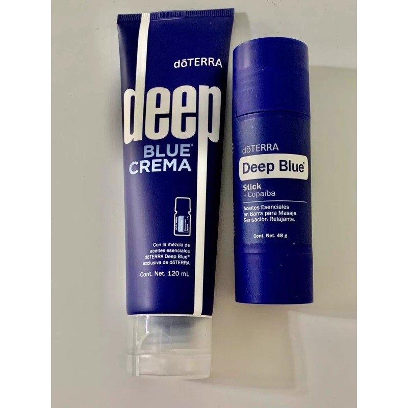 Doterra Deep Blue Crema Y Deep Blue Stick