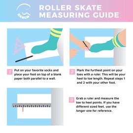 C SEVEN C7skates Dark Magic Quad Roller Skates (Femme Fatale, Women's 8 / Men's 7)