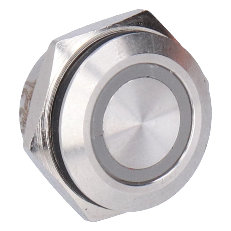 5Pcs Momentary Push Button Switch Metal Auto Reset Ultra Thin